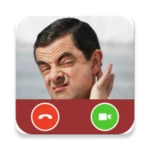 Logo of Mr Bean Video Call Prank android Application 